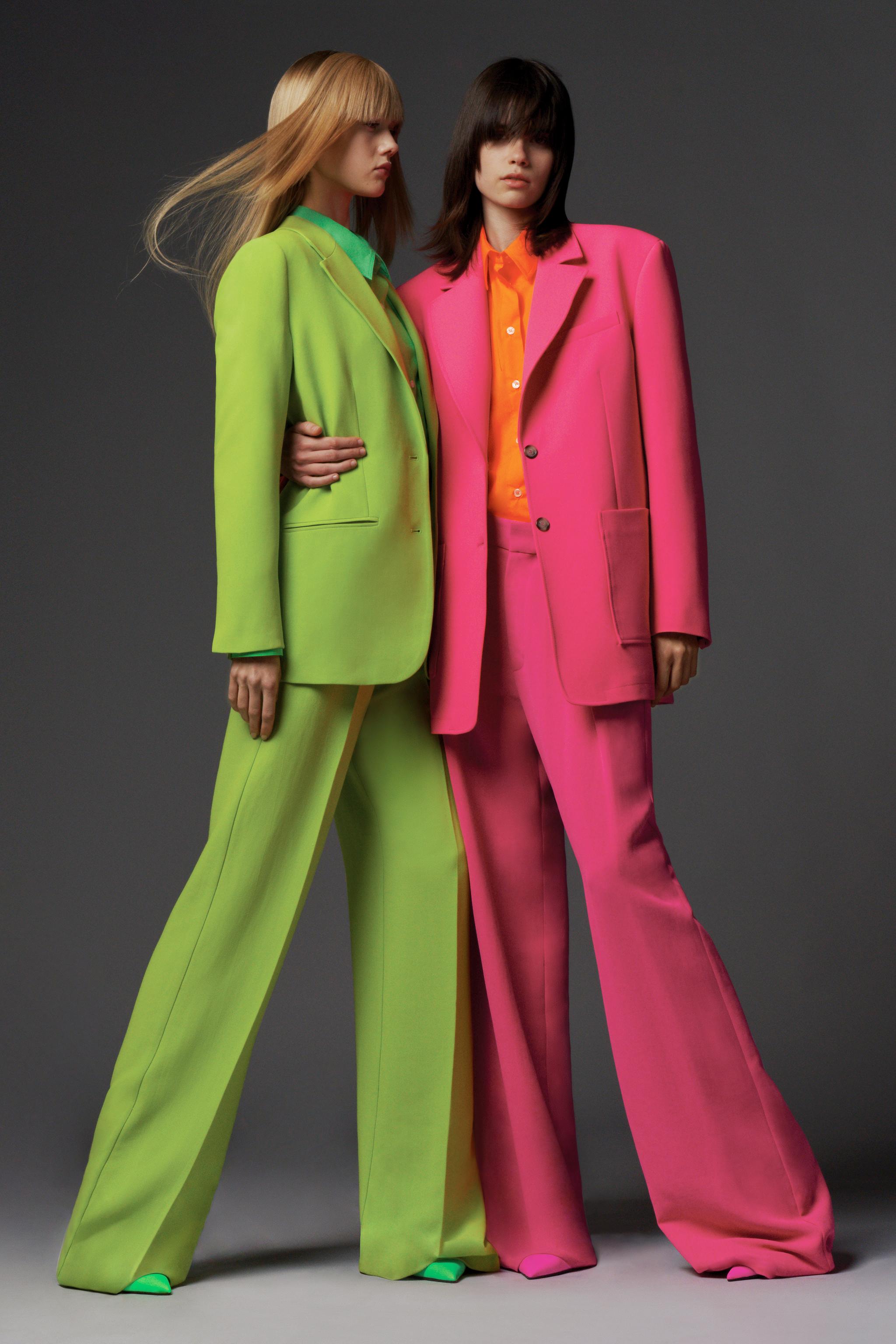 FULL LENGTH PANTS Neon pink ZARA Canada